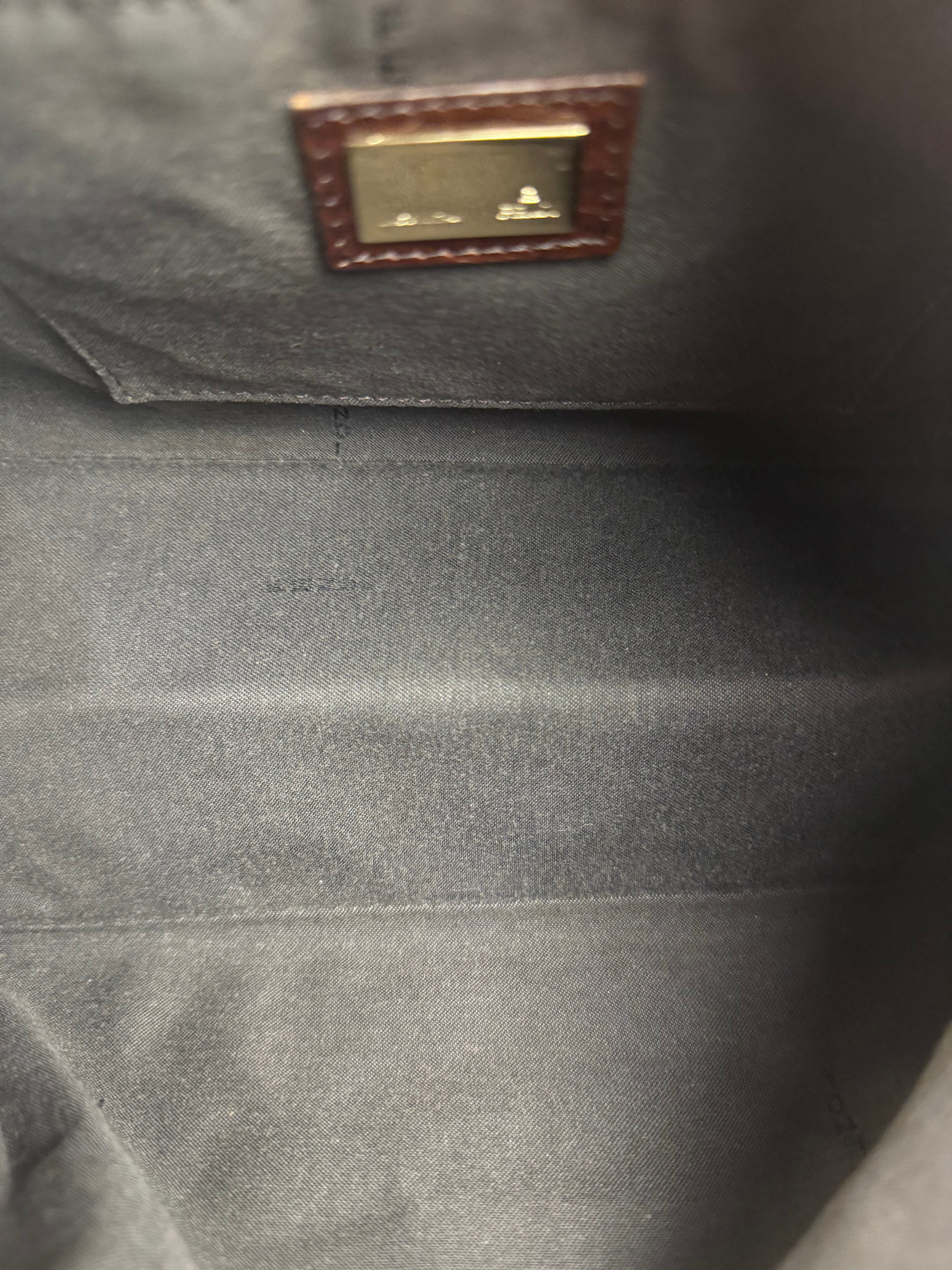 Fendi FF Vintage Monogram Pochette