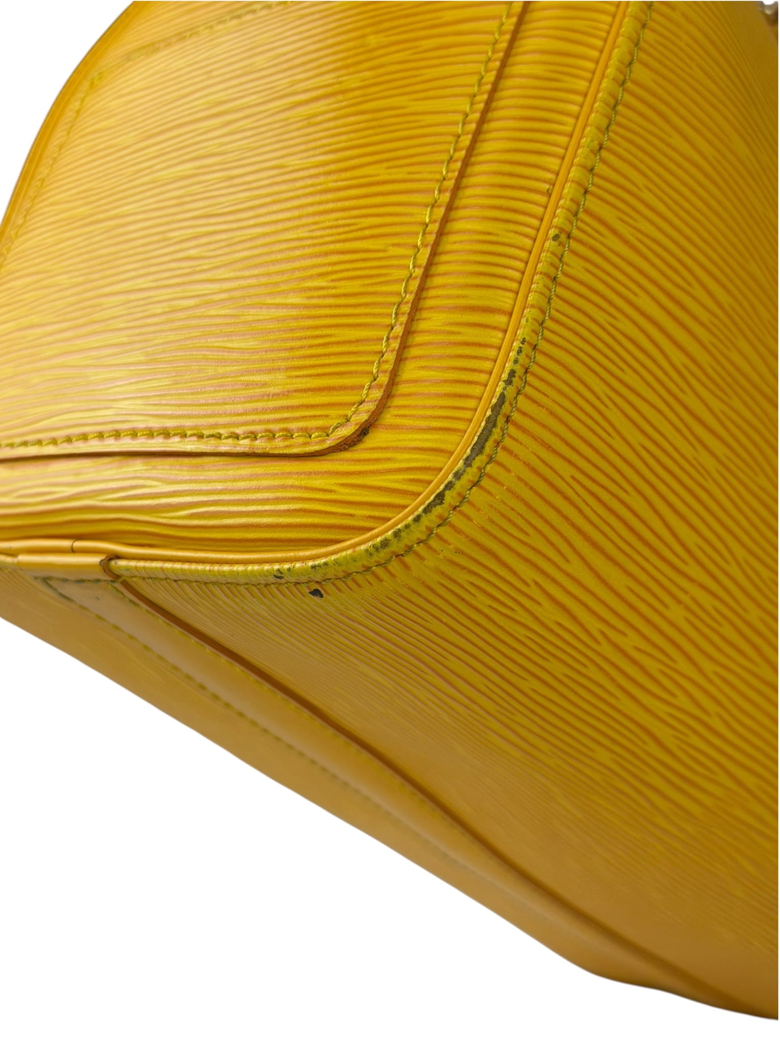 Louis Vuitton Yellow Epi Leather Speedy 25