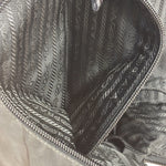 Prada Vintage Black Nylon/Patent Shoulder Bag