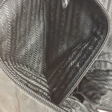 Prada Vintage Black Nylon/Patent Shoulder Bag