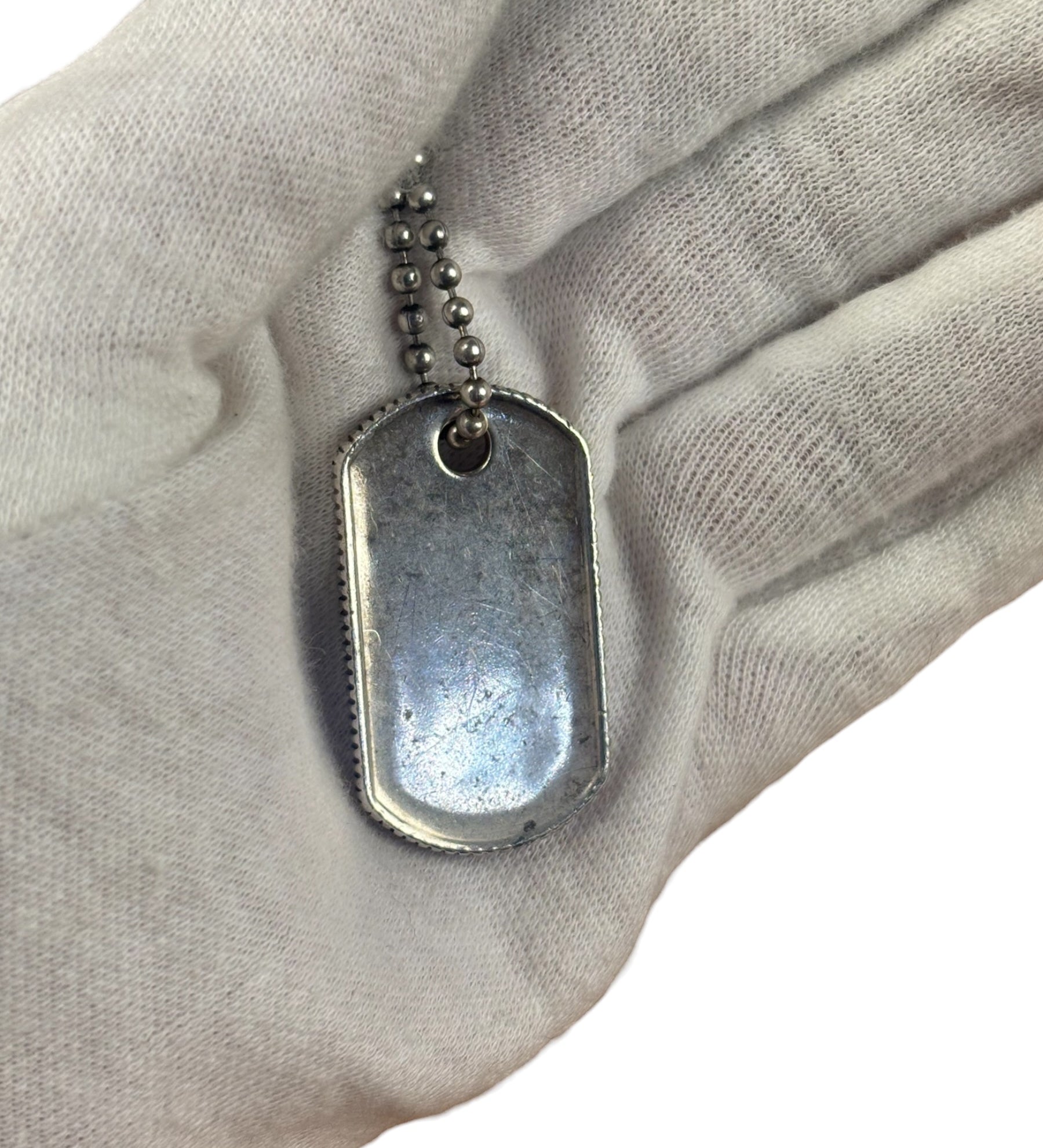 Tiffany & Co. Sterling Silver Dog Tag Pendant Neckless