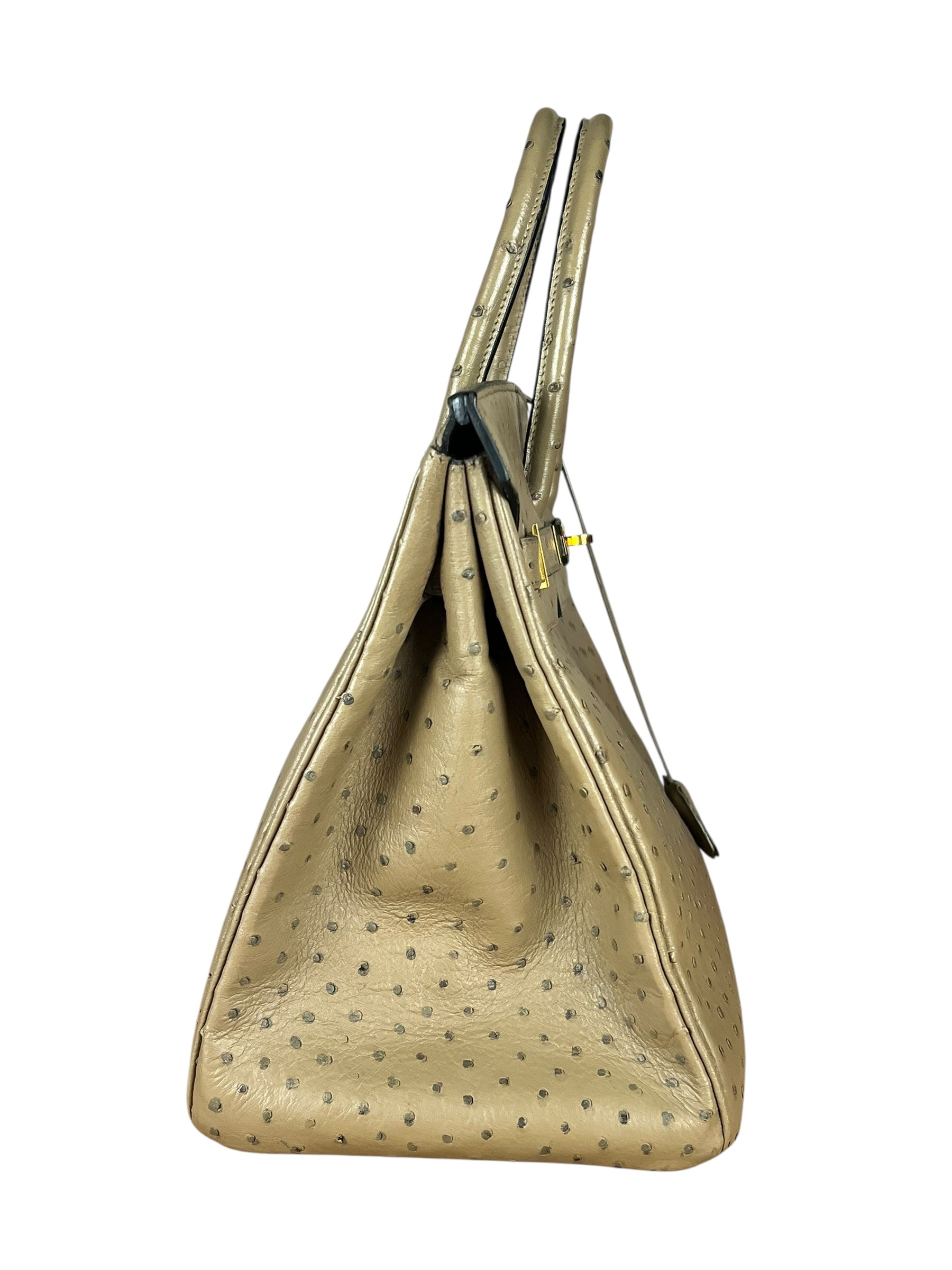 Hermes Birkin 35 Mousse Ostrich 2001