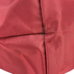 Longchamp Red Leather Trim Le Pliage Paris Eiffel Tower Tote Bag