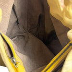 Bottega Veneta Yellow Calfskin Fortune Cookie Hobo