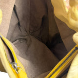 Bottega Veneta Yellow Calfskin Fortune Cookie Hobo