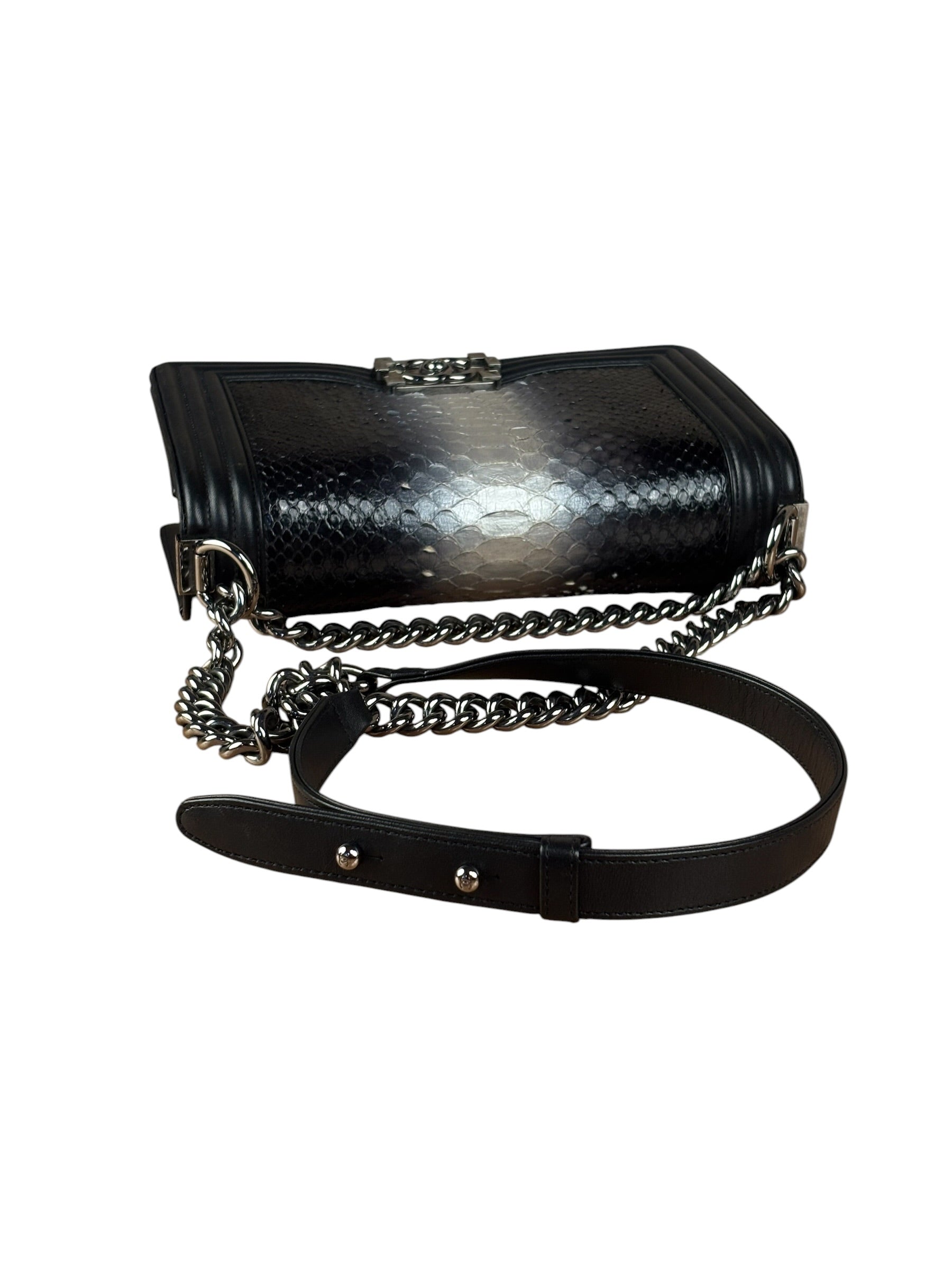 Chanel Python Boy Bag 2017