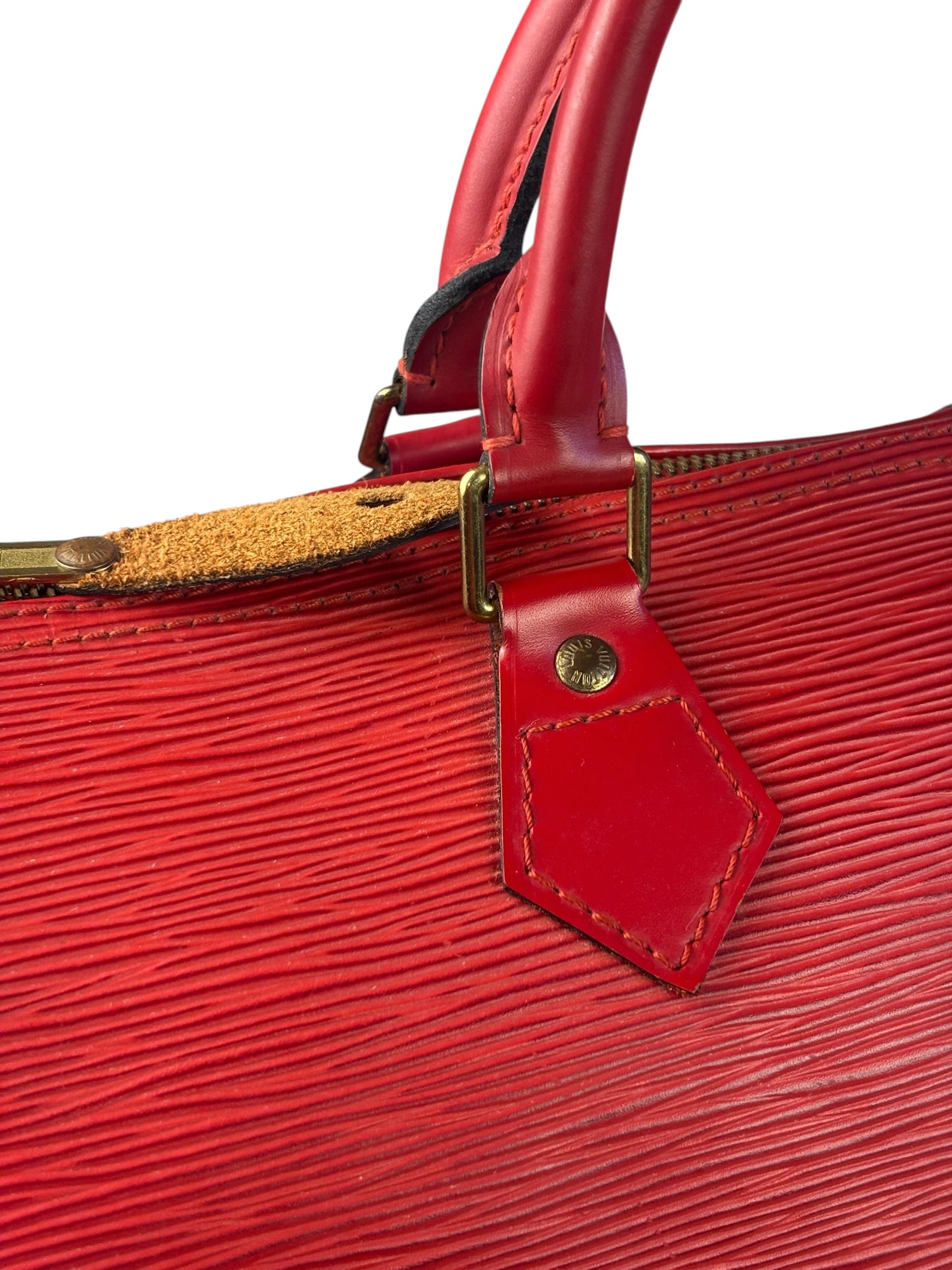 Louis Vuitton Red Epi Leather Speedy 30