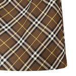 Burberry Vintage Brown Nova Check Skirt