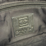 Chanel Sport Line Terrycloth Black Flap Bag 2008