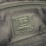 Chanel Sport Line Terrycloth Black Flap Bag 2008