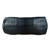 Bottega Veneta Black Snake Leather Brief Case