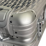 Christian Dior Blue/Silver Trotter Rimowa Suitcase