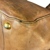 Prada Brown Leather 2Way Bag