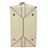 Louis Vuitton Ivory Cuir Orfevre leather Speedy Doctor 25