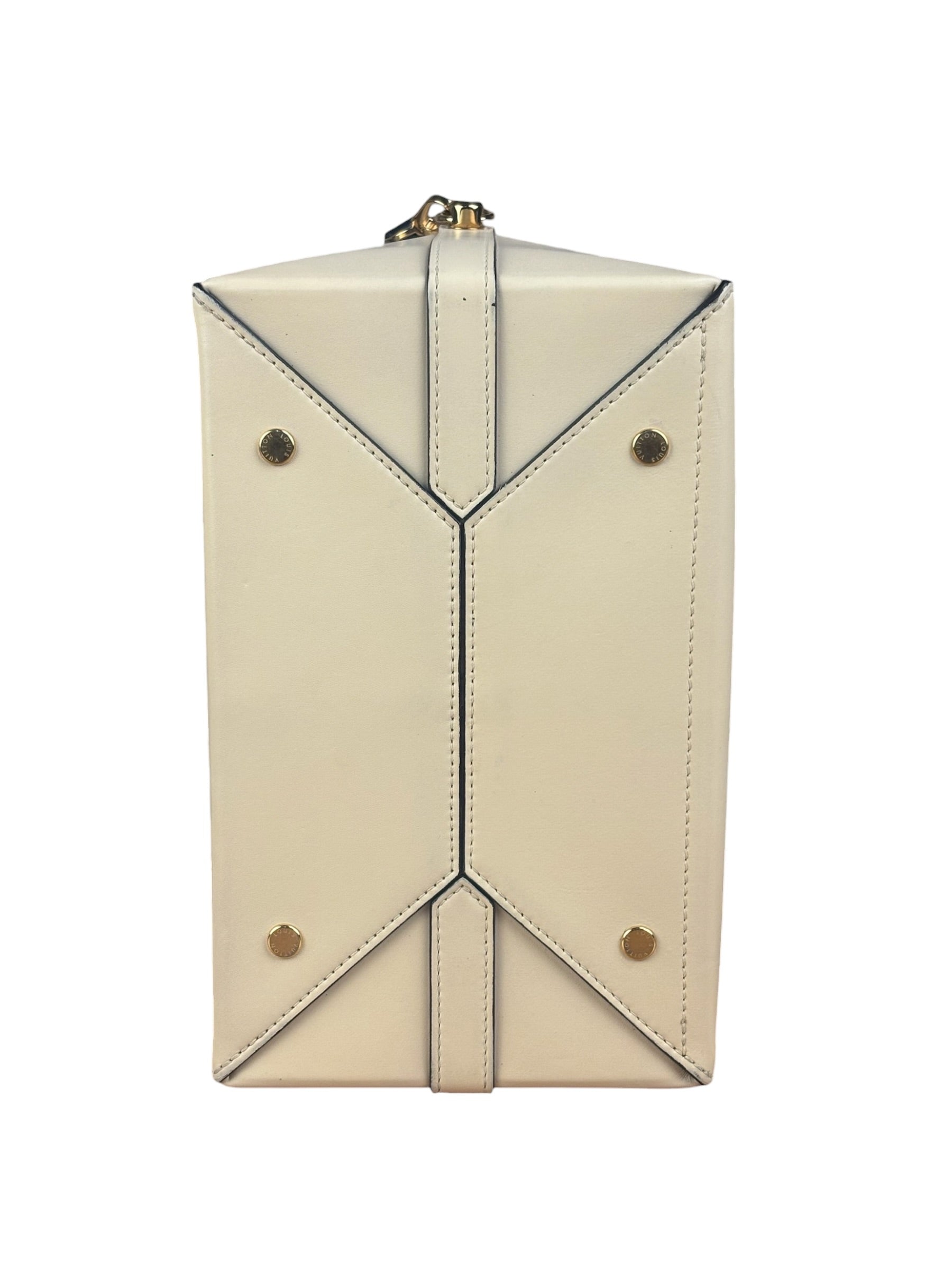 Louis Vuitton Ivory Cuir Orfevre leather Speedy Doctor 25