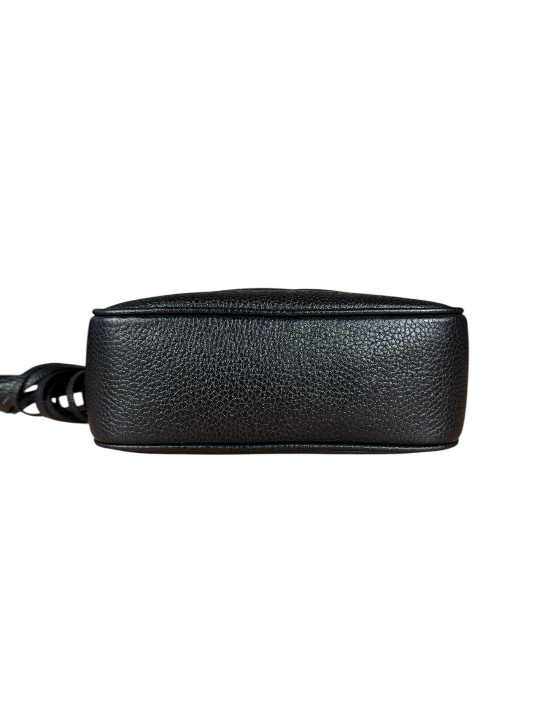 Gucci Black GG Camera Crossbody Bag
