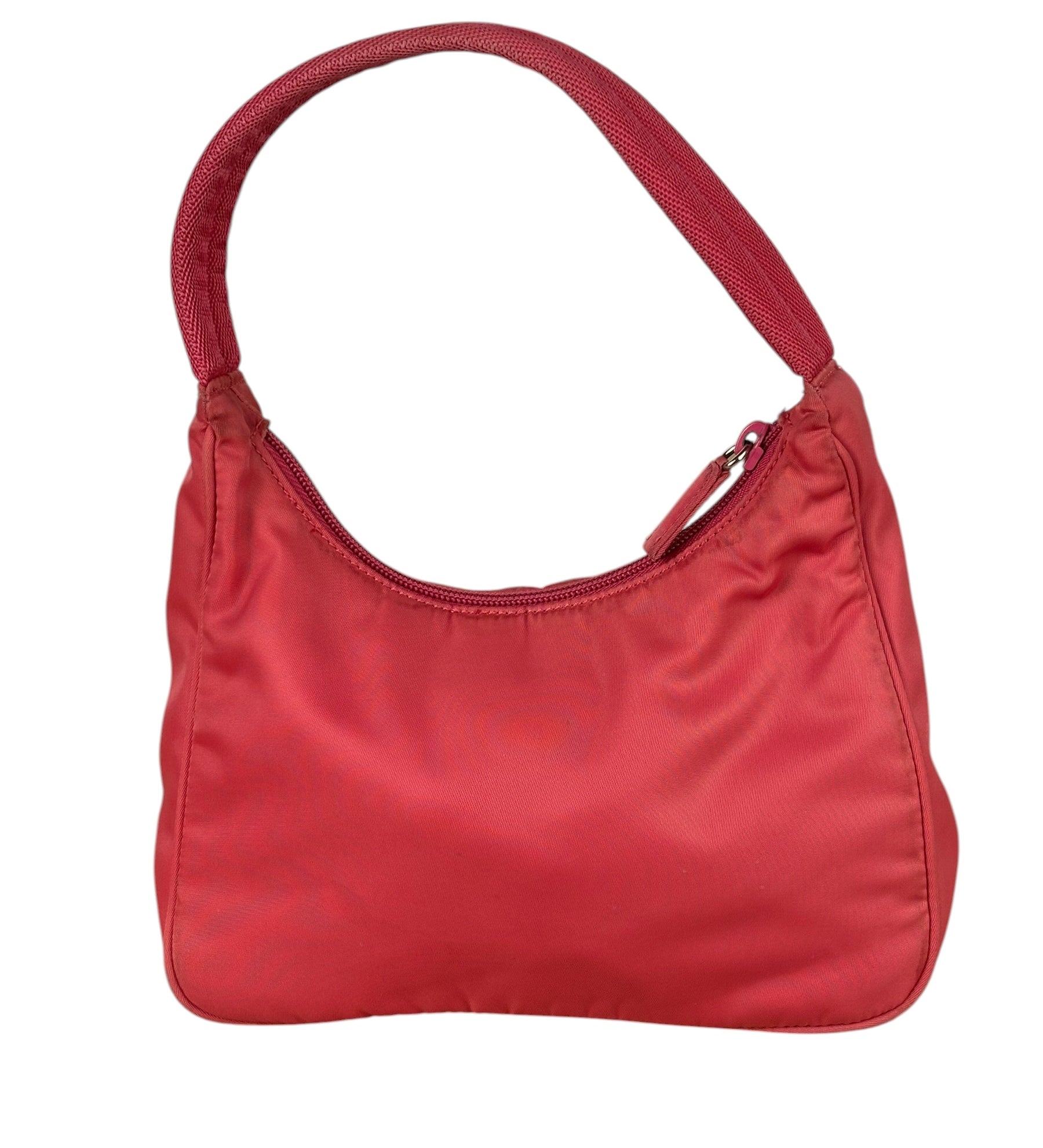 Prada Pink Tessuto Nylon Pochette