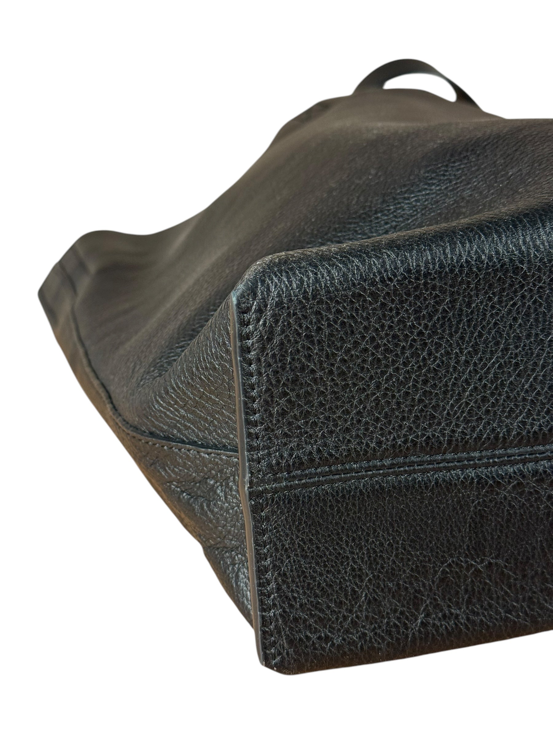 A.P.C. Leather Tote Black