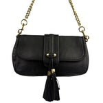 Gucci Black Leather Marrakech Evening Shoulder Bag