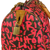 Louis Vuitton x Stephen Sprouse Graffiti Speedy 30 Pink