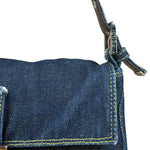 Fendi Vintage Dark Denim Baguette