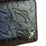Vivienne Westwood Brown Leather Logo Zippy Wallet