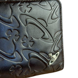 Vivienne Westwood Brown Leather Logo Zippy Wallet