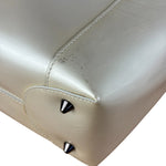 Christain Dior Leather Chrome Beaded Malice Tote Bag