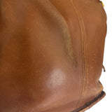 Coach Vintage Brown Leather Legacy Zip Crossbody Bag