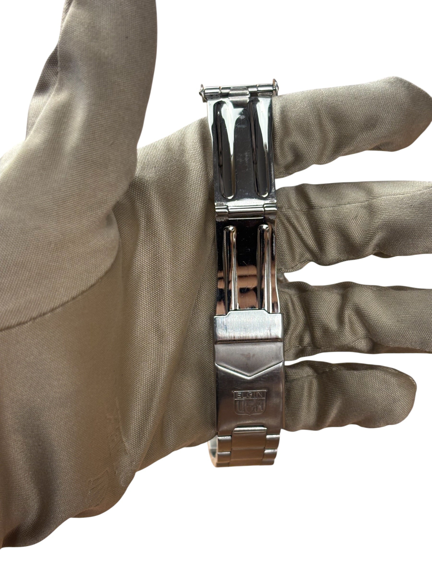 Elgin Black Dial Chronograph