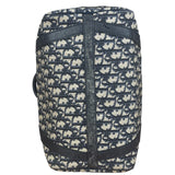 Christian Dior Vintage Blue Oblique Trotter Boston Bag
