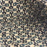 Gucci Black Leather GG Supreme D-Ring Abbey Tote