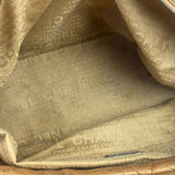 Chanel Gold Quilted Lambskin Lady Braid Flap Bag 2005