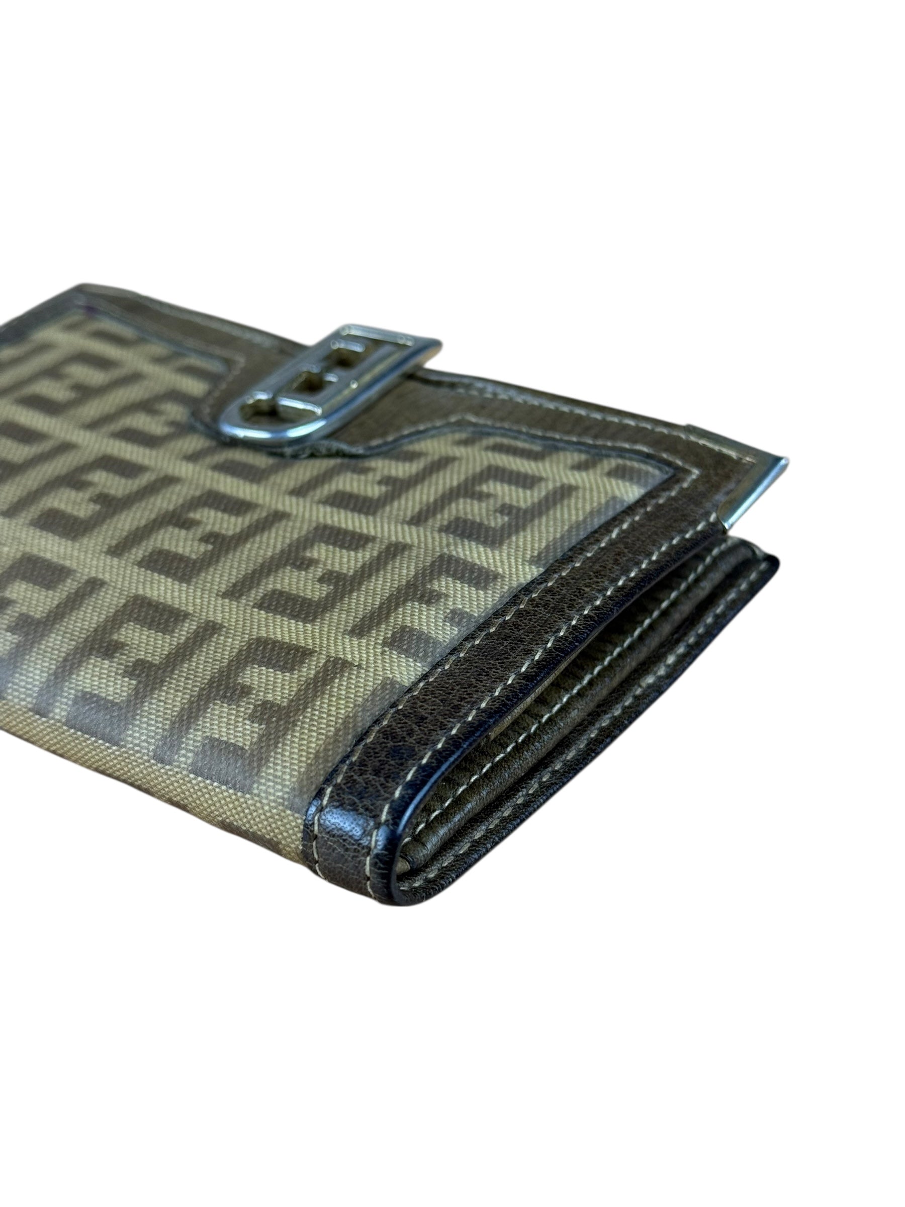 Fendi FF PVC Compact Wallet