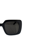 Christian Dior Black Oversized Square Wildior S3U Sunglasses