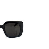 Christian Dior Black Oversized Square Wildior S3U Sunglasses