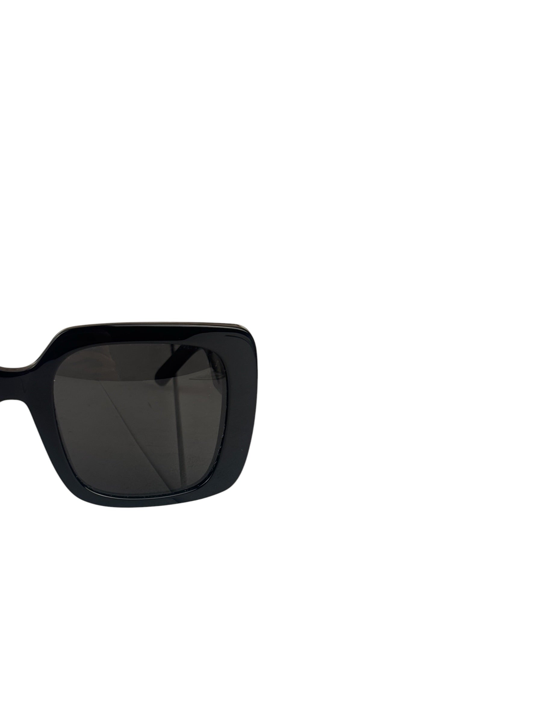Christian Dior Black Oversized Square Wildior S3U Sunglasses