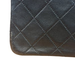 Chanel Black Quilted Leather Mini Flap Bag  2011