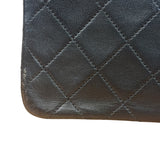 Chanel Black Quilted Leather Mini Flap Bag  2011