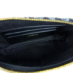 Versace Black/White Tweed Pochette