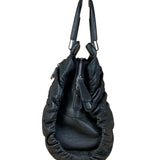 Christian Dior Karenina Leather Handbag Black