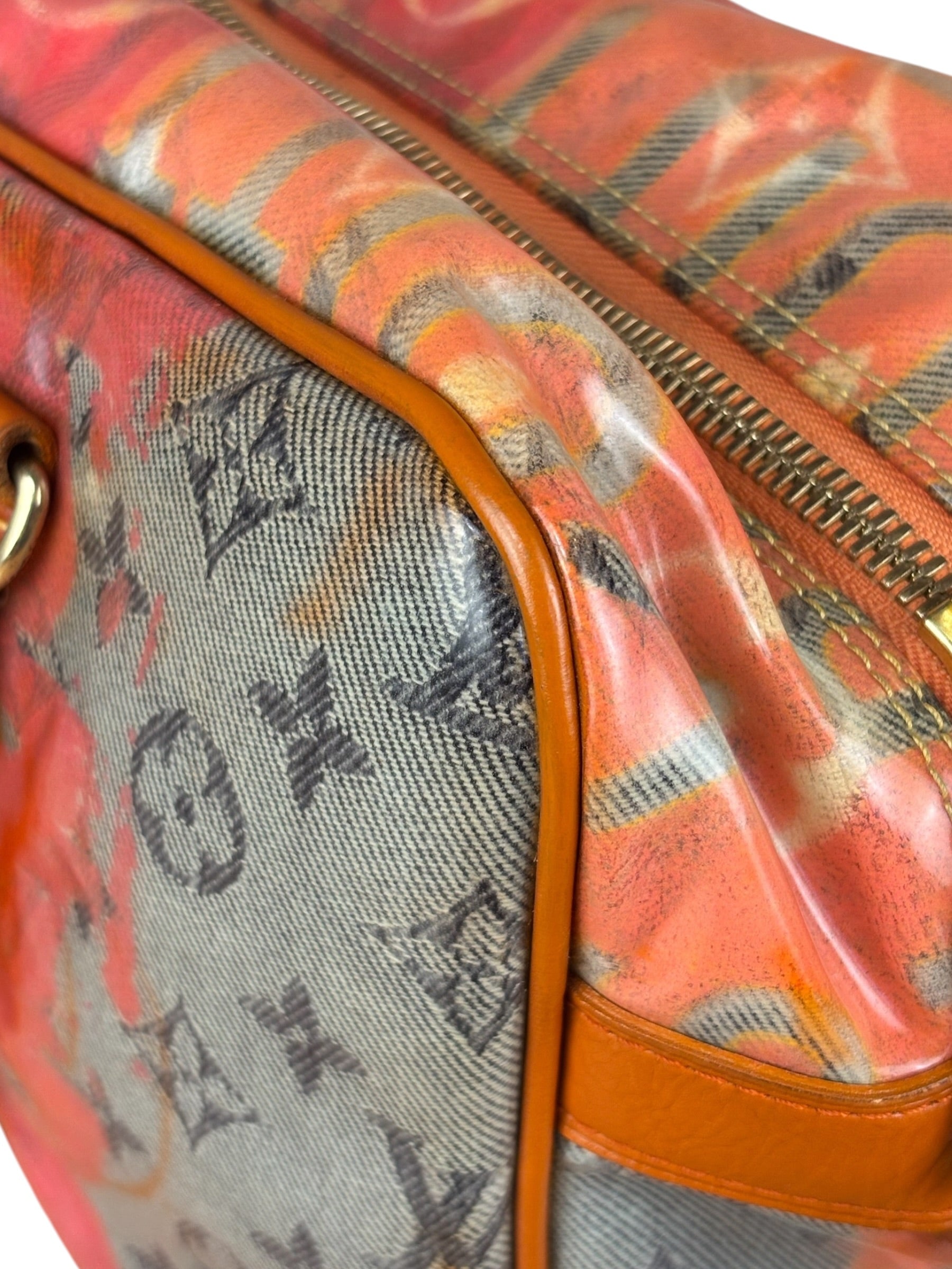 Louis Vuitton Richard Prince Monogram Pulp Weekender PM