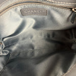 Chanel Dark Grey Quilted Leather Loop Flap Bag 2014