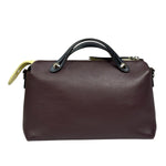 Fendi Burgundy By The Way 2 Way Boston Bag
