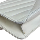 Chanel Beige Gabrielle Chevron Medal Flap 2011