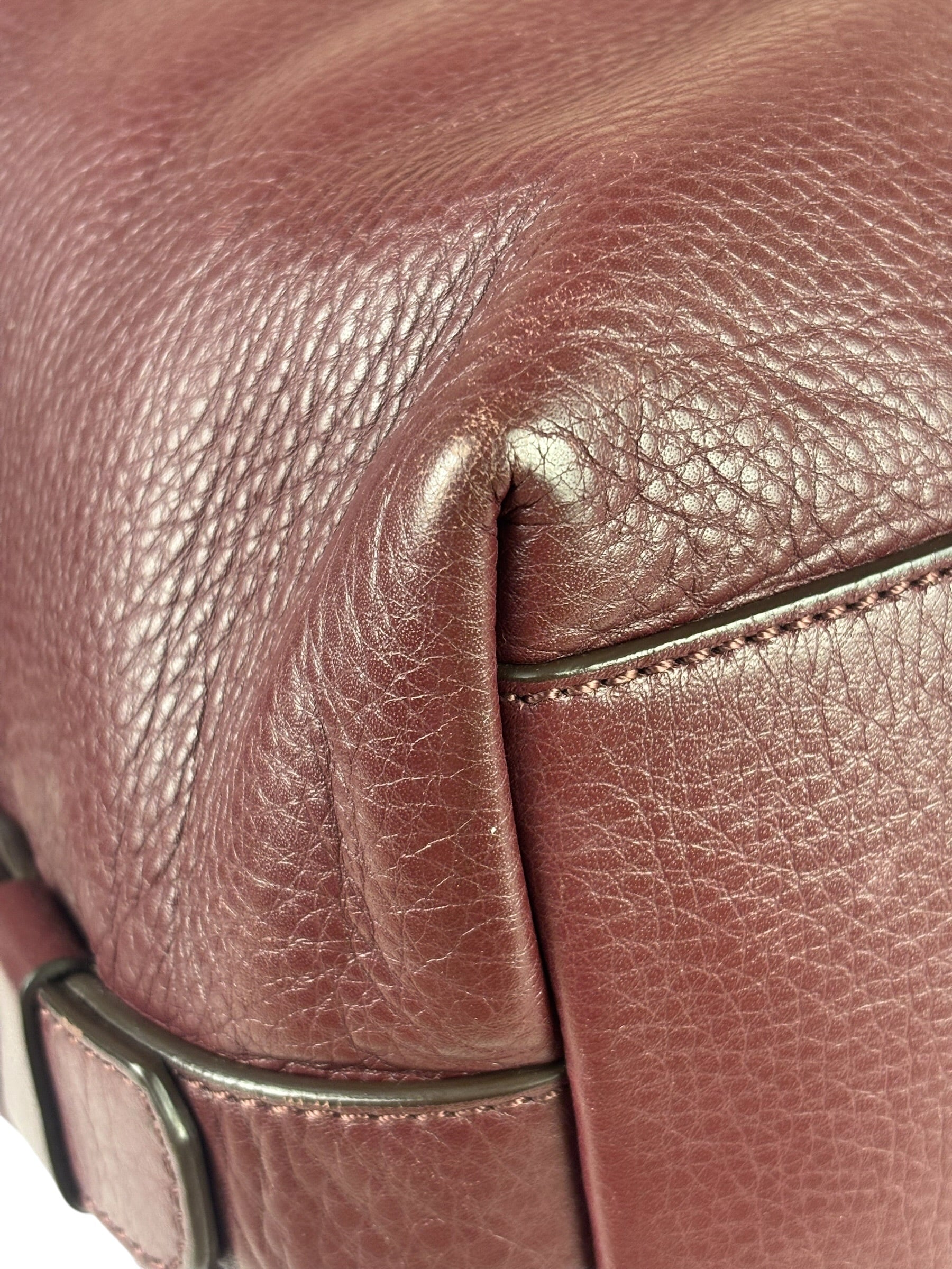 Givenchy Nightingale Burgundy Leather Two-Way Bag