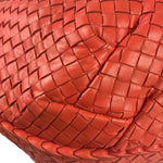 Bottega Veneta Orange Intrecciato Hobo Bag