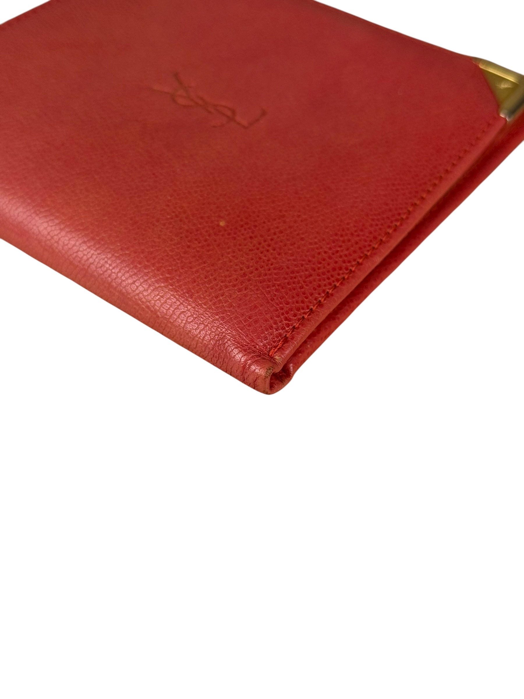 Yves Saint Laurent Vintage Logo Bifold Wallet