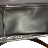 Balenciaga Black Leather Trim Mesh Duty Free Tote Bag