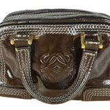 Loewe Patent Leather Micro Amazona Mini Bag